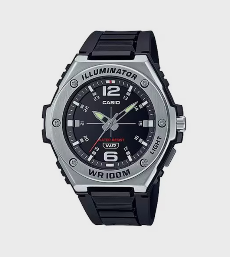 ساعة CASIO ربر  رجالي 810