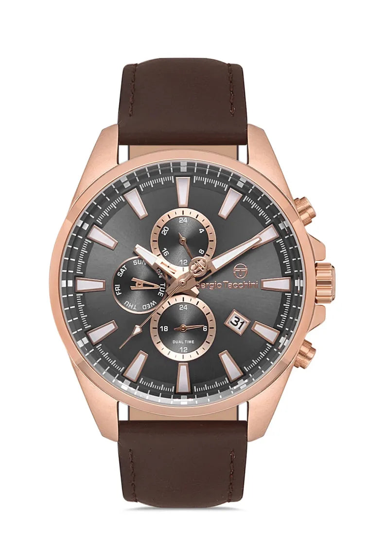ساعة رجالي SERGIO جلد 130