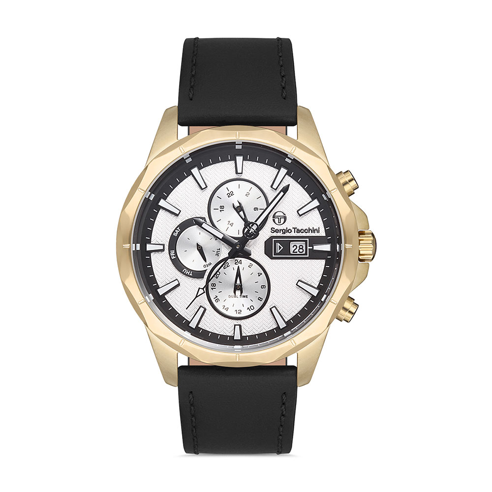 ساعة رجالي SERGIO جلد 130