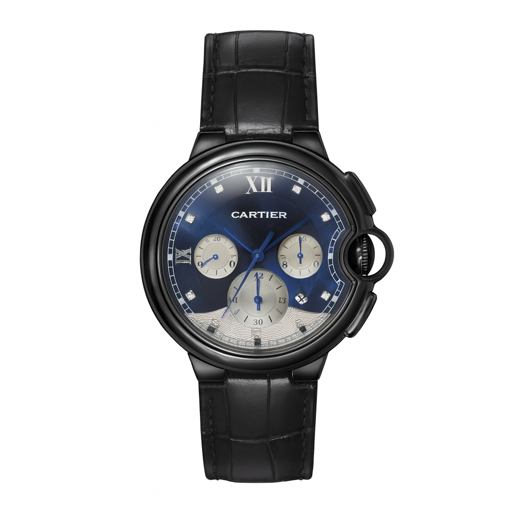 cartier — رجالي — جلد — 472