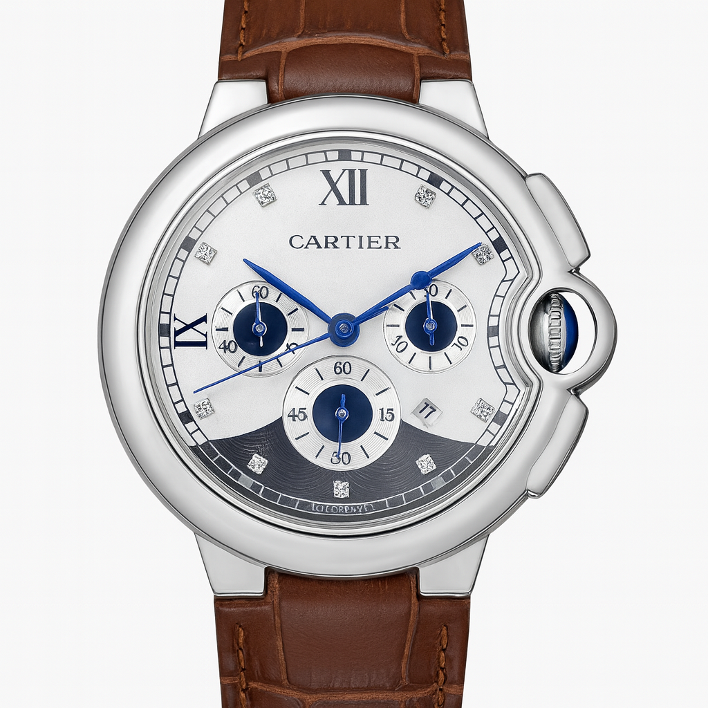 cartier — رجالي — جلد — 476