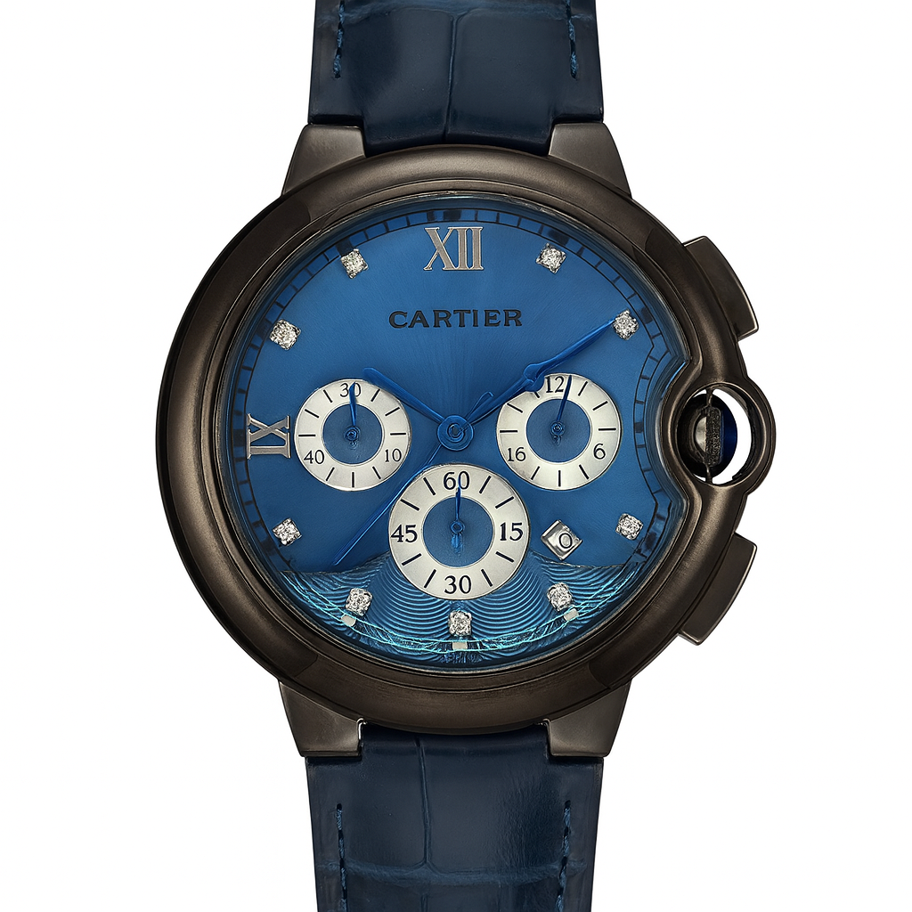 cartier — رجالي — جلد — 477