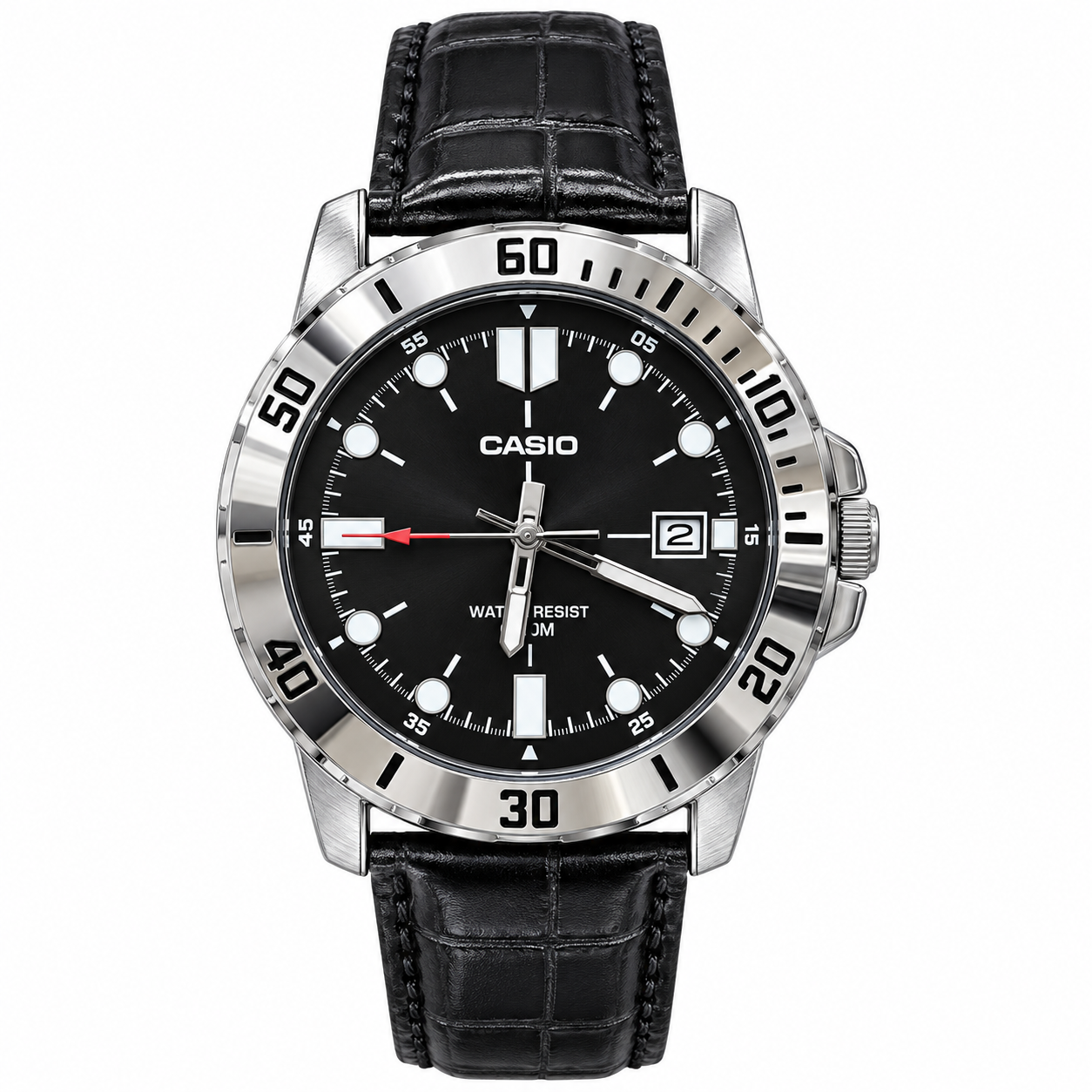 ساعة CASIO رجالية جلد 976