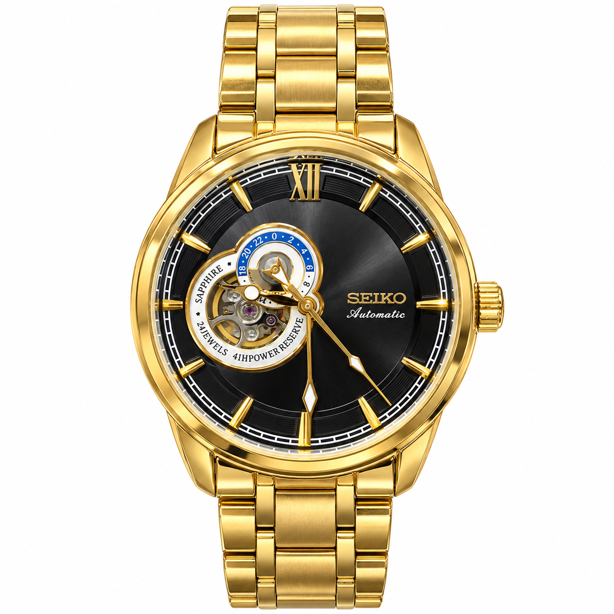 ساعة SEIKO رجالية حديد 667