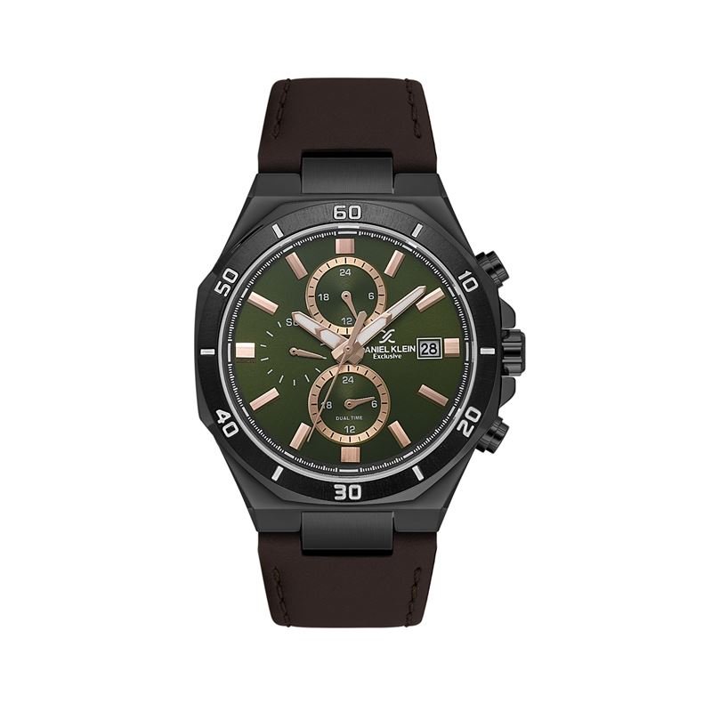 ساعة DAINEL KLEIN رجالية جلد 660