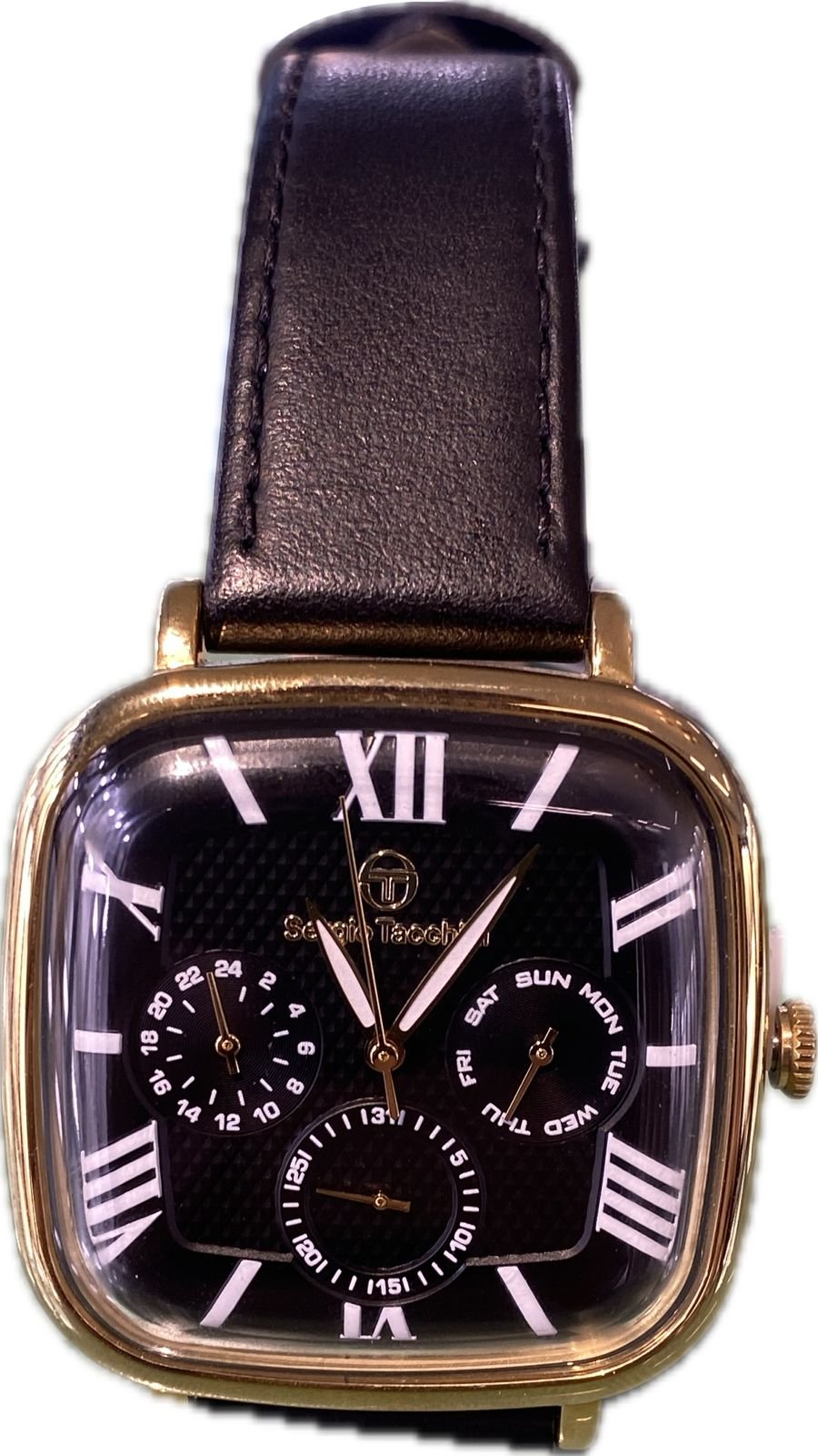 ساعة SERGIO رجالية جلد 180