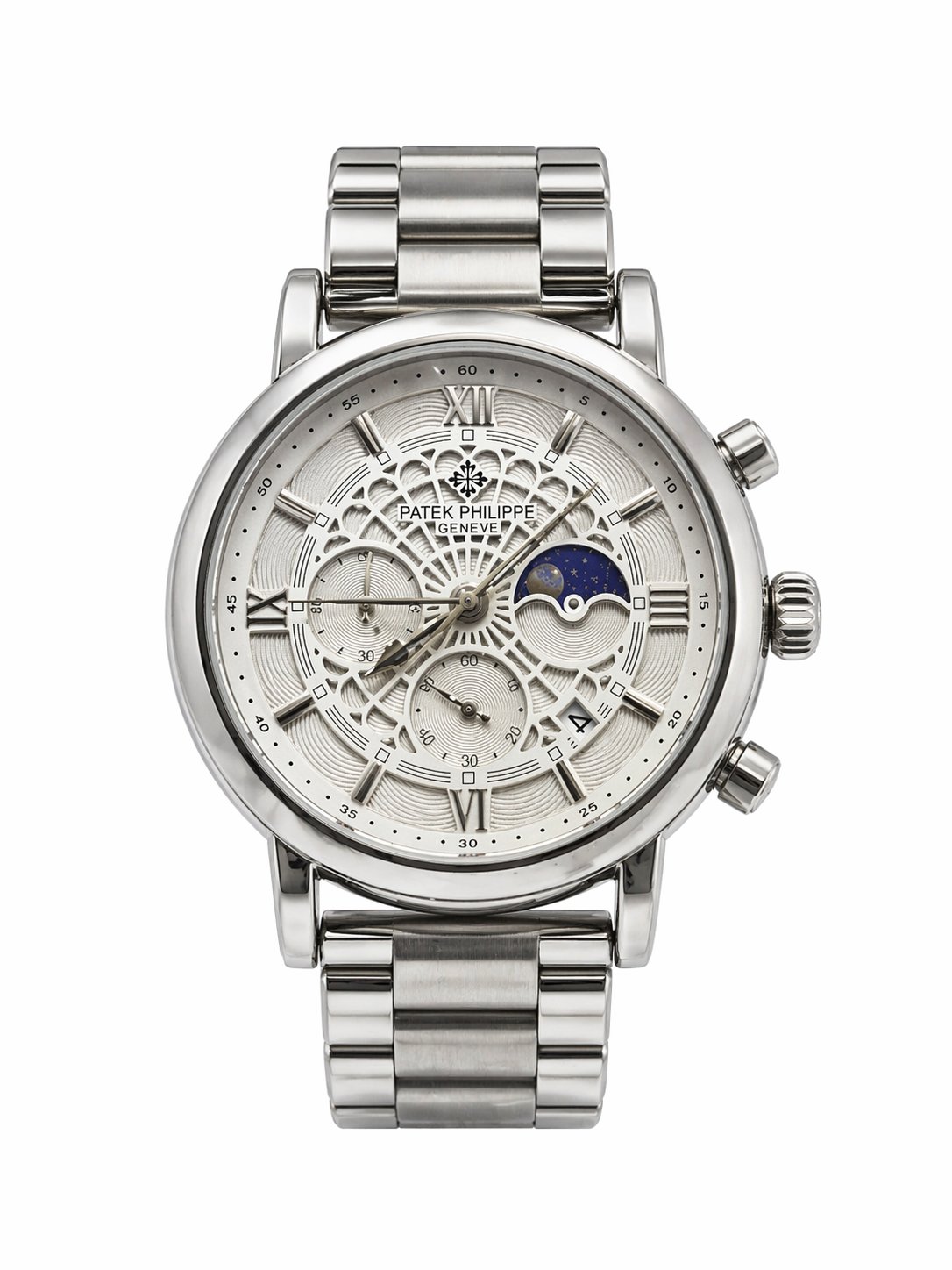 ساعة patek philippe رجالية حديد 056