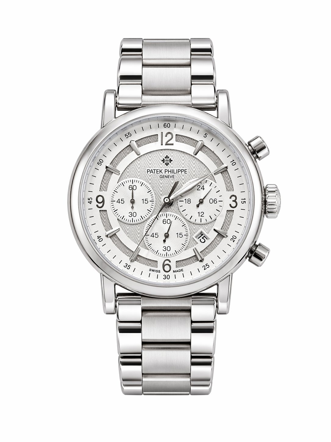 ساعة patek philippe رجالية حديد 057