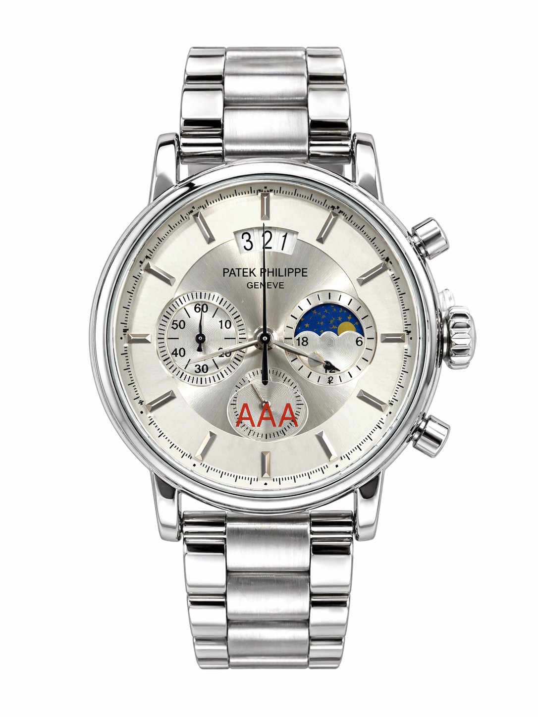 ساعة patek philippe رجالية حديد 565
