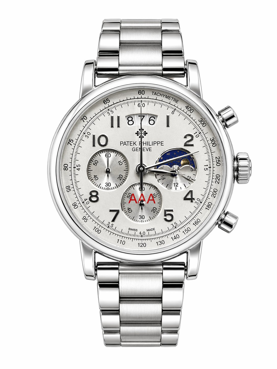 ساعة patek philippe رجالية حديد 356