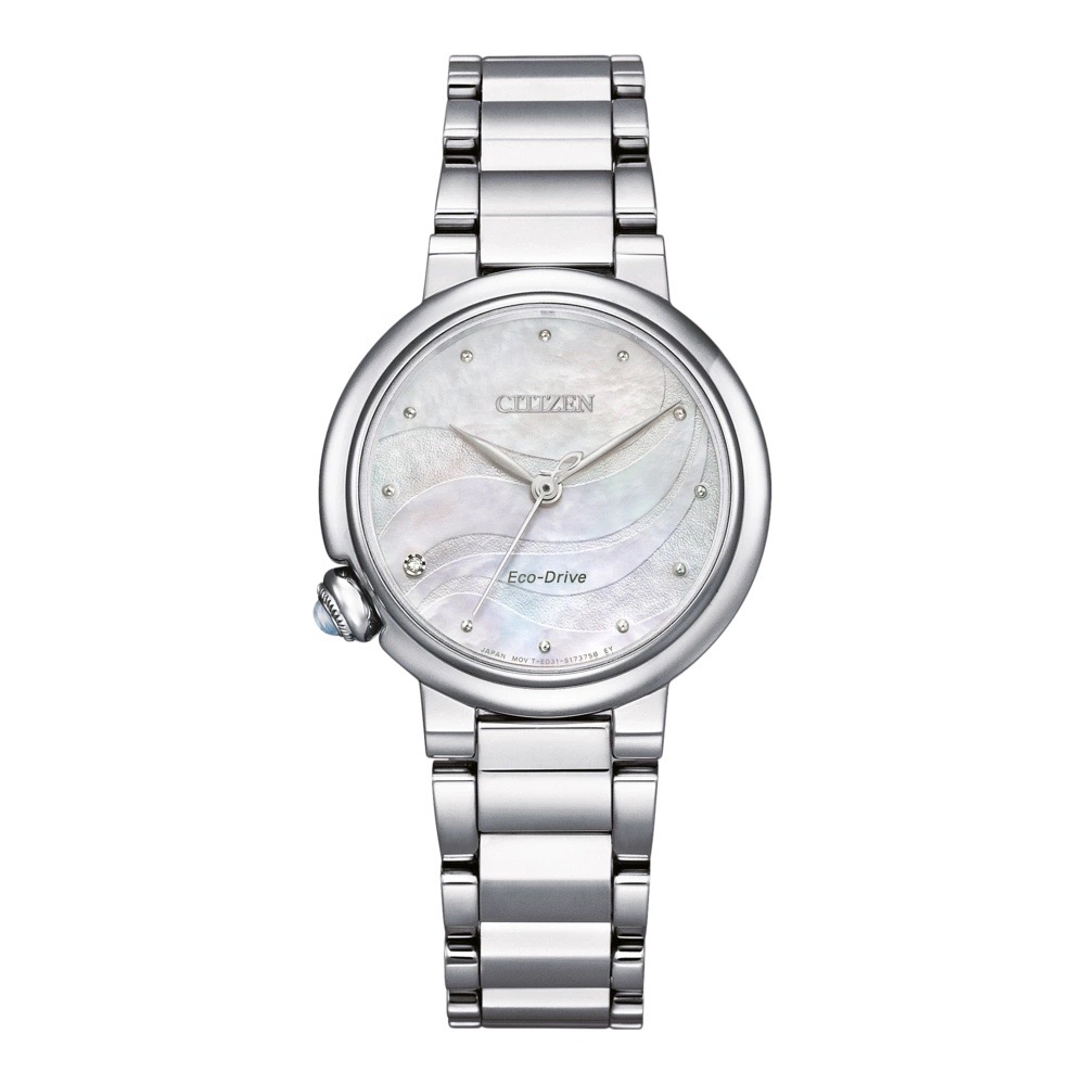 ساعة CITIZEN Eco-Drive نسائية حديد 002