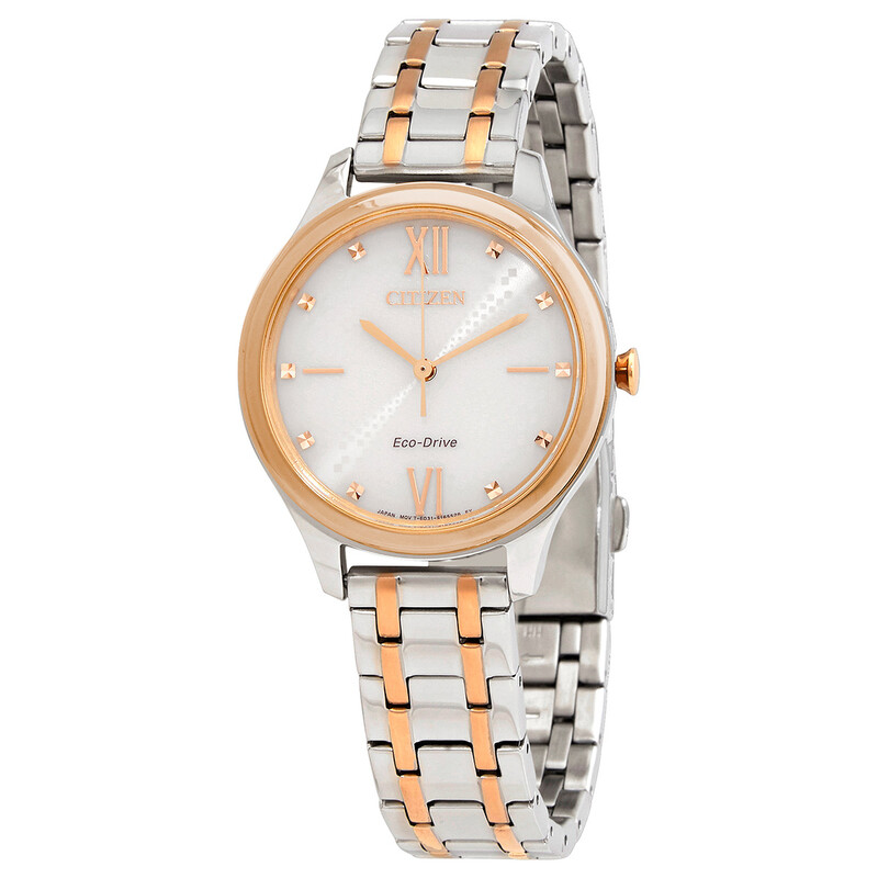 ساعة CITIZEN Eco-Drive نسائية حديد 746