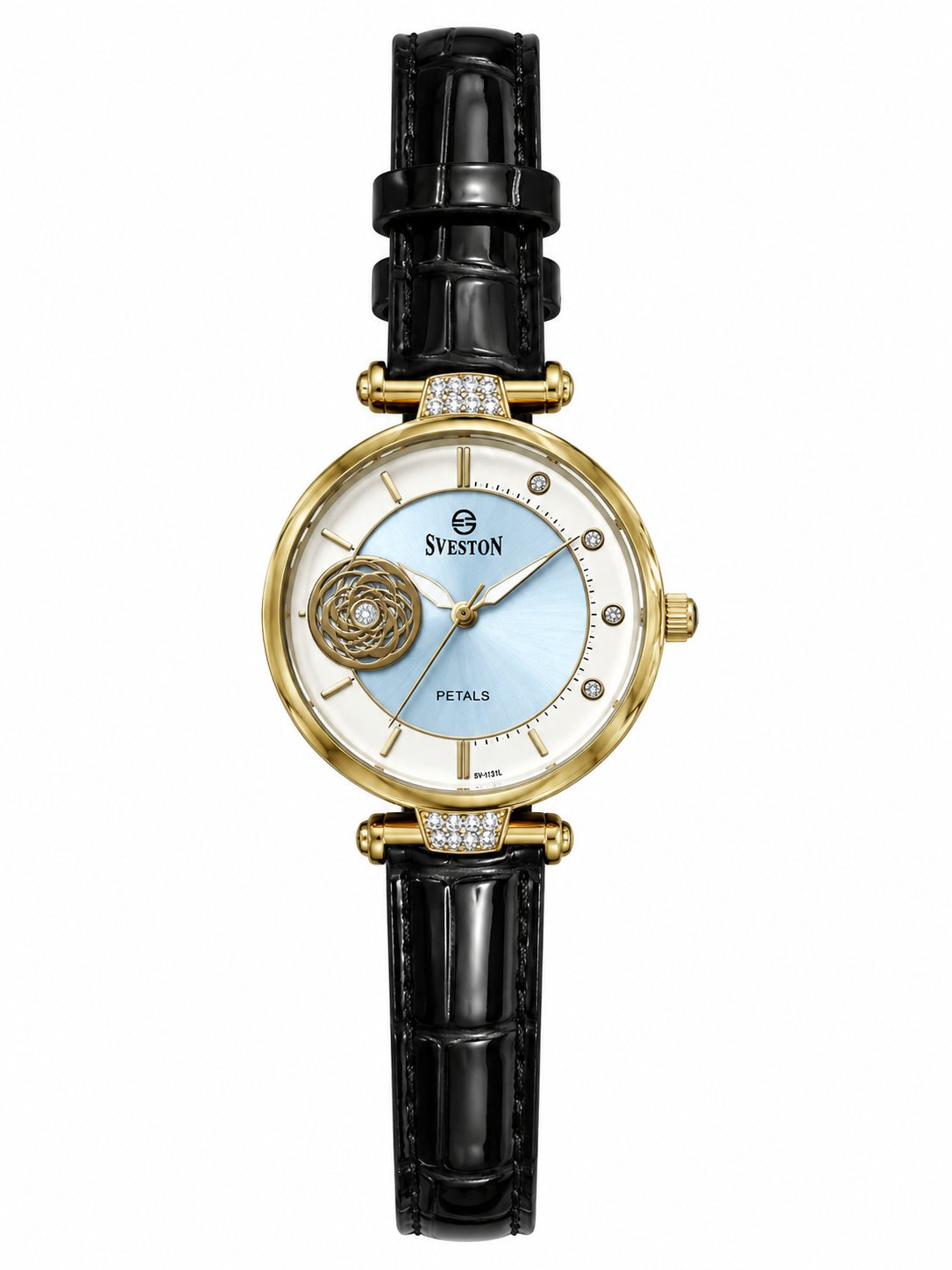 ساعة sveston نسائية جلد 448