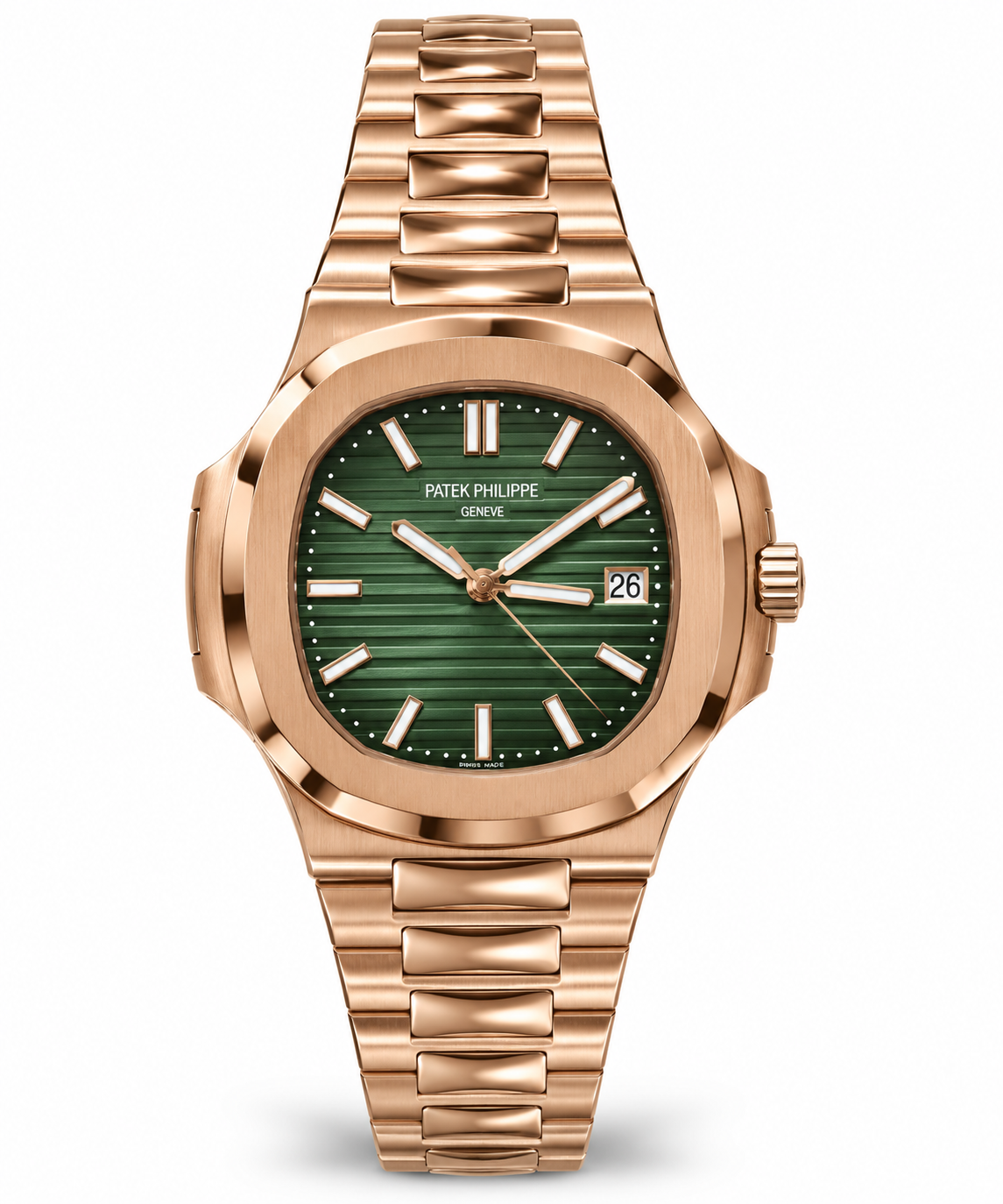ساعة patek philippe رجالية حديد 655